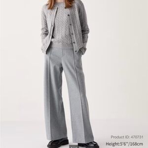 Uniqlo Wide Pleat Pants